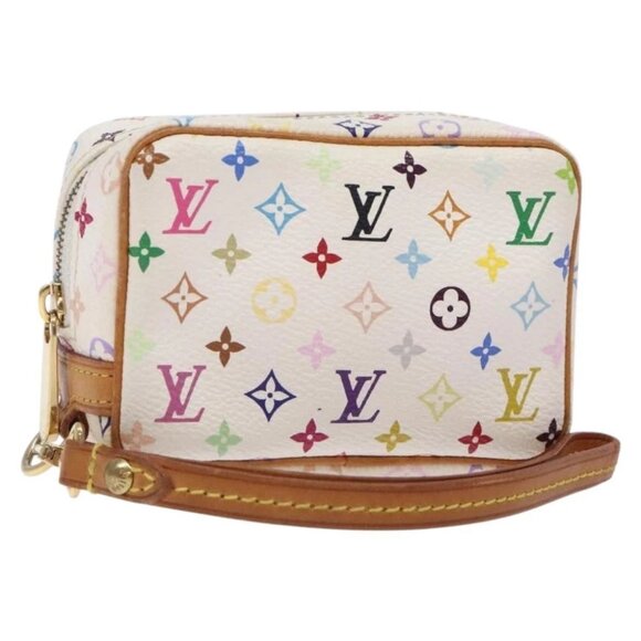 LOUIS VUITTON Monogram Multicolor Trousse Wapity White - Picture 1 of 16